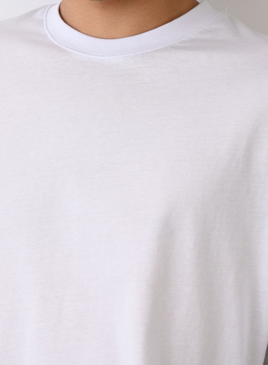 24/1 Basic Tshirt – Beyaz - Oversize Fit