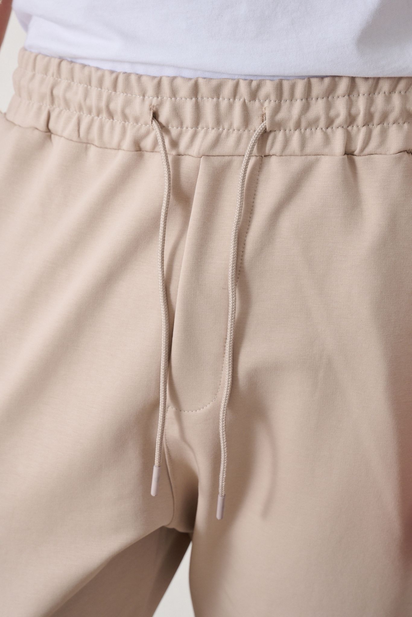 Soft Kumaş Pantolon – Bej  - Regular Fit