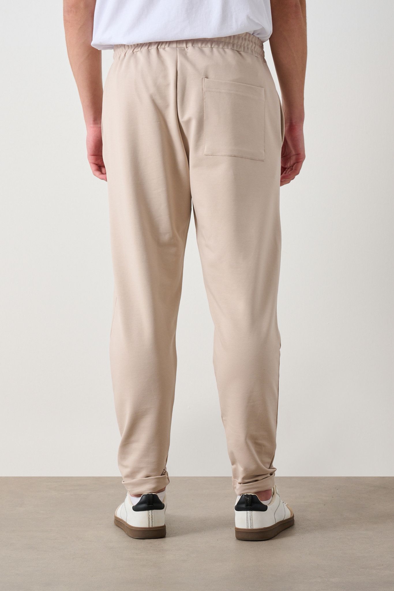 Soft Kumaş Pantolon – Bej  - Regular Fit