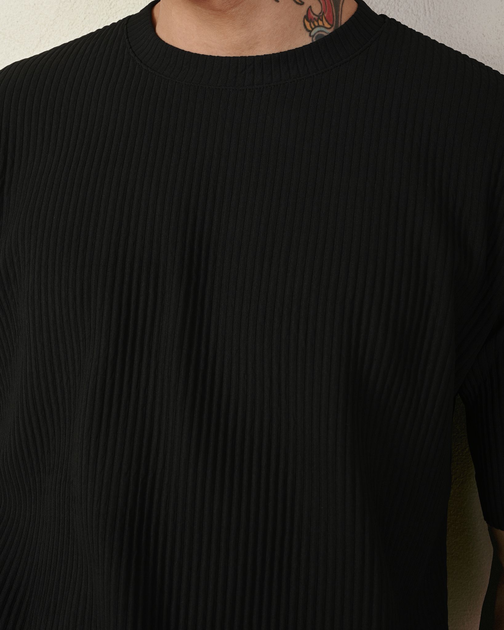 Raporlu Tshirt – Siyah - Oversize Fit