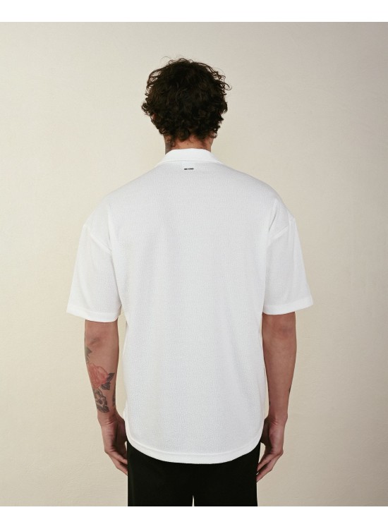 "BEYOND" Gömlek - Beyaz – Oversize Fit