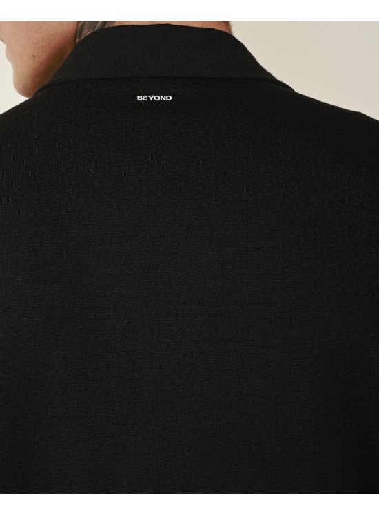 "BEYOND" Gömlek - Siyah – Oversize Fit