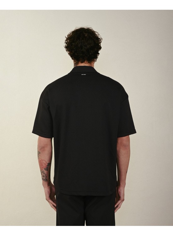 "BEYOND" Gömlek - Siyah – Oversize Fit