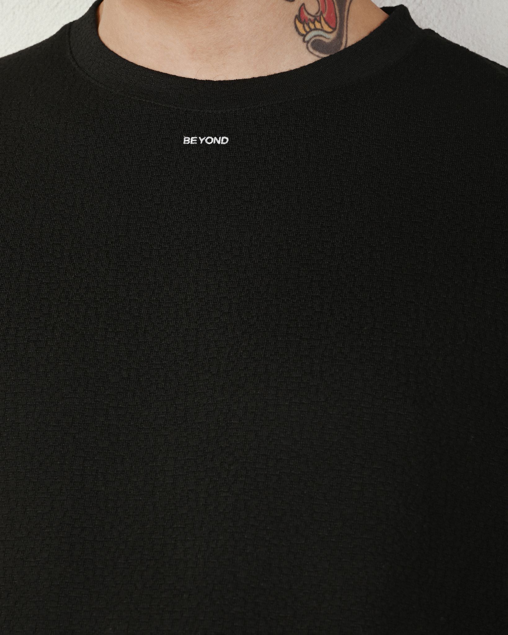 "BEYOND" Tshirt – Siyah - Oversize Fit