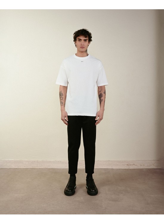"BEYOND" Tshirt – Beyaz -  Oversize Fit